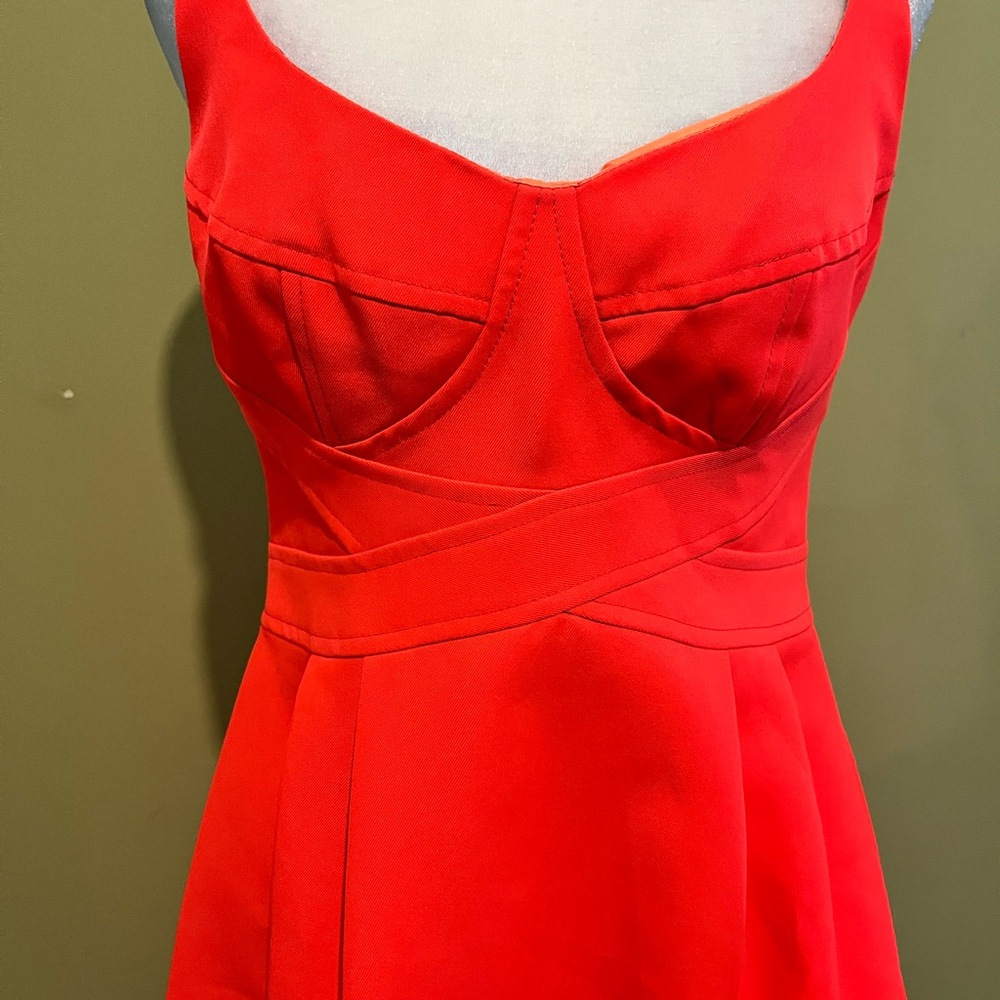 Nanette Lepore Bustier Mini Dress in Poppy - Picture 5 of 6